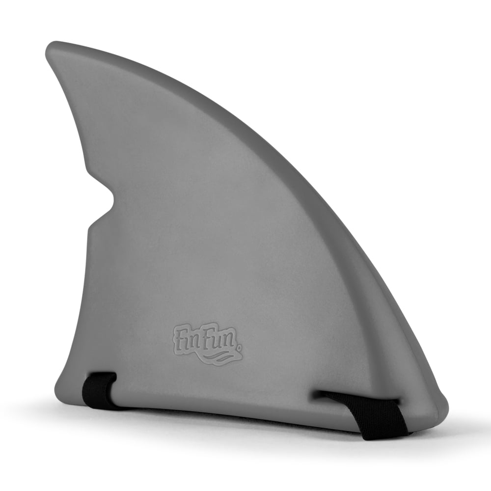Shark Fin Pool Toy or Costume Accesory by Fin Fun - Gray