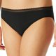 thumbnail image 2 of SCHIESSER Bragas brasileñas para mujer, paquete de 3 - 3Pack Brazilian, algodón elástico, liso Negro/gris/blanco M (Medium), 2 of 7
