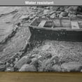 thumbnail image 6 of Ambesonne Black and White Place Mats Set of 4, Fishing Boat, Standard Size, Grey, 6 of 6