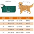 thumbnail image 4 of Albornoz para perros: albornoz para perros pequeños, medianos y grandes, para perros y gatos, con súper absorbente para un secado rápido (verde S), 4 of 5