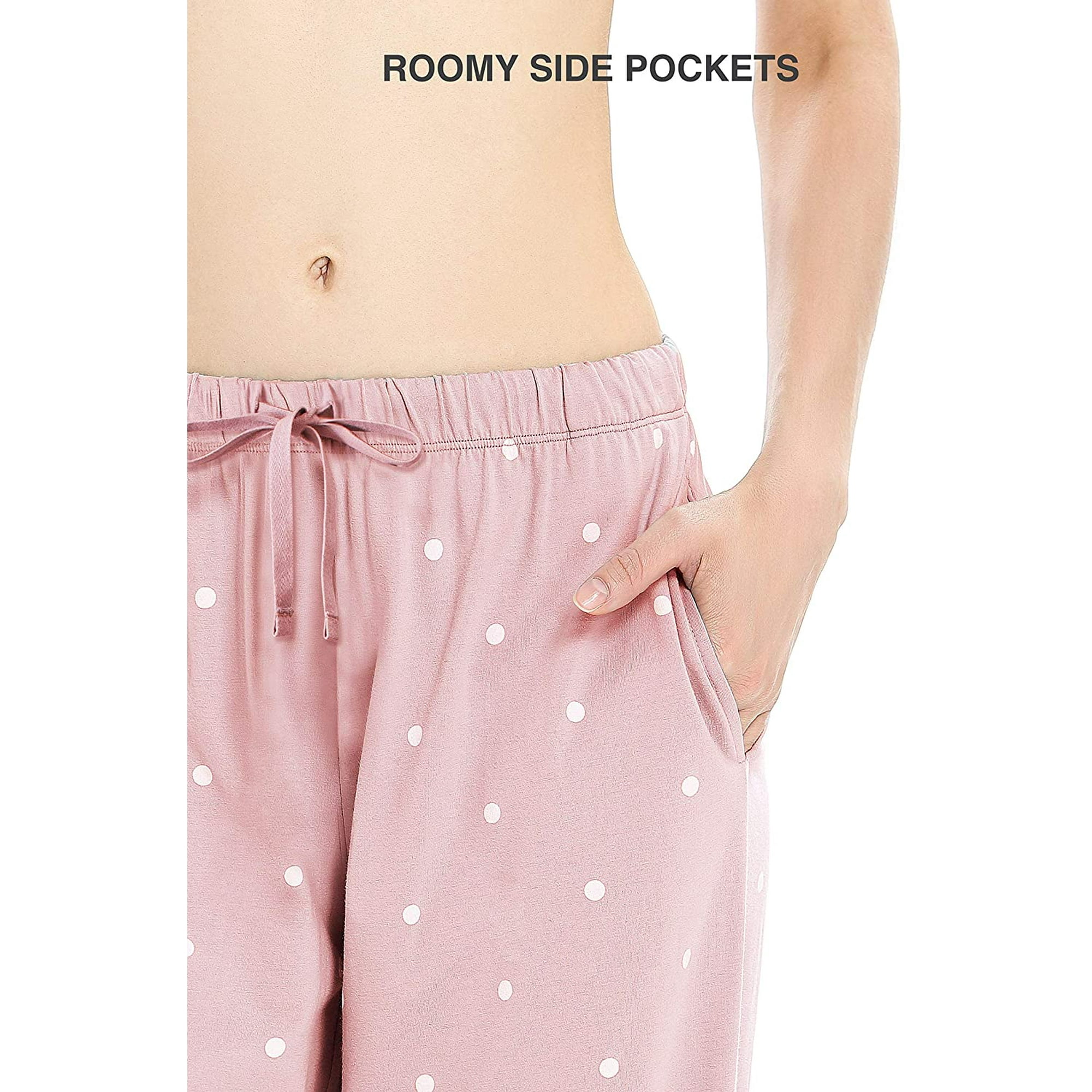 Polka dot pajama bottoms sale