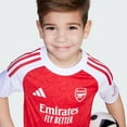 thumbnail image 7 of adidas Arsenal FC Home Children's Mini Kit Set 25/26 (2T), 7 of 7