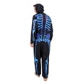 thumbnail image 3 of Family Matching Halloween Clothes Onesie Hooded Jumpsuit Skeleton Zip Up Romper Pjs Set,Dad, 3 of 6