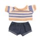 thumbnail image 2 of Ropa para Muñecas de Peluche perfecl de 38cm Suéter y Pantalones Gris Amarillo, 2 of 8