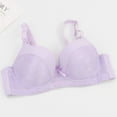 thumbnail image 5 of Tbopshirt Bras for Women Push Up Bra Plus Size Maternity & Nursing Solid Color Maternity Sleeping Underwear with Underwear Daily Bra, 5 of 8