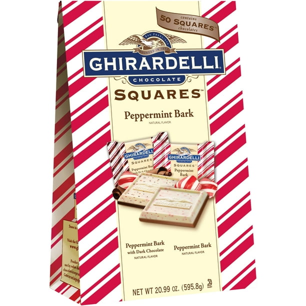 ghirardelli squares peppermint bark