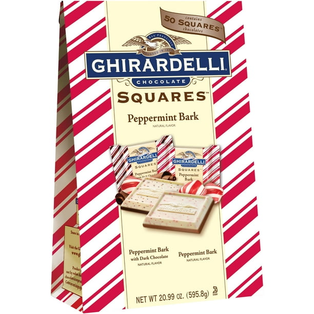 ghirardelli squares peppermint bark