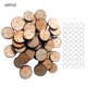 thumbnail image 1 of piezas de madera colgante colgante DIY piezas de madera accesorio de artesanía para decoración del hogar 40 Piezas Kearding HA003188-00, 1 of 6