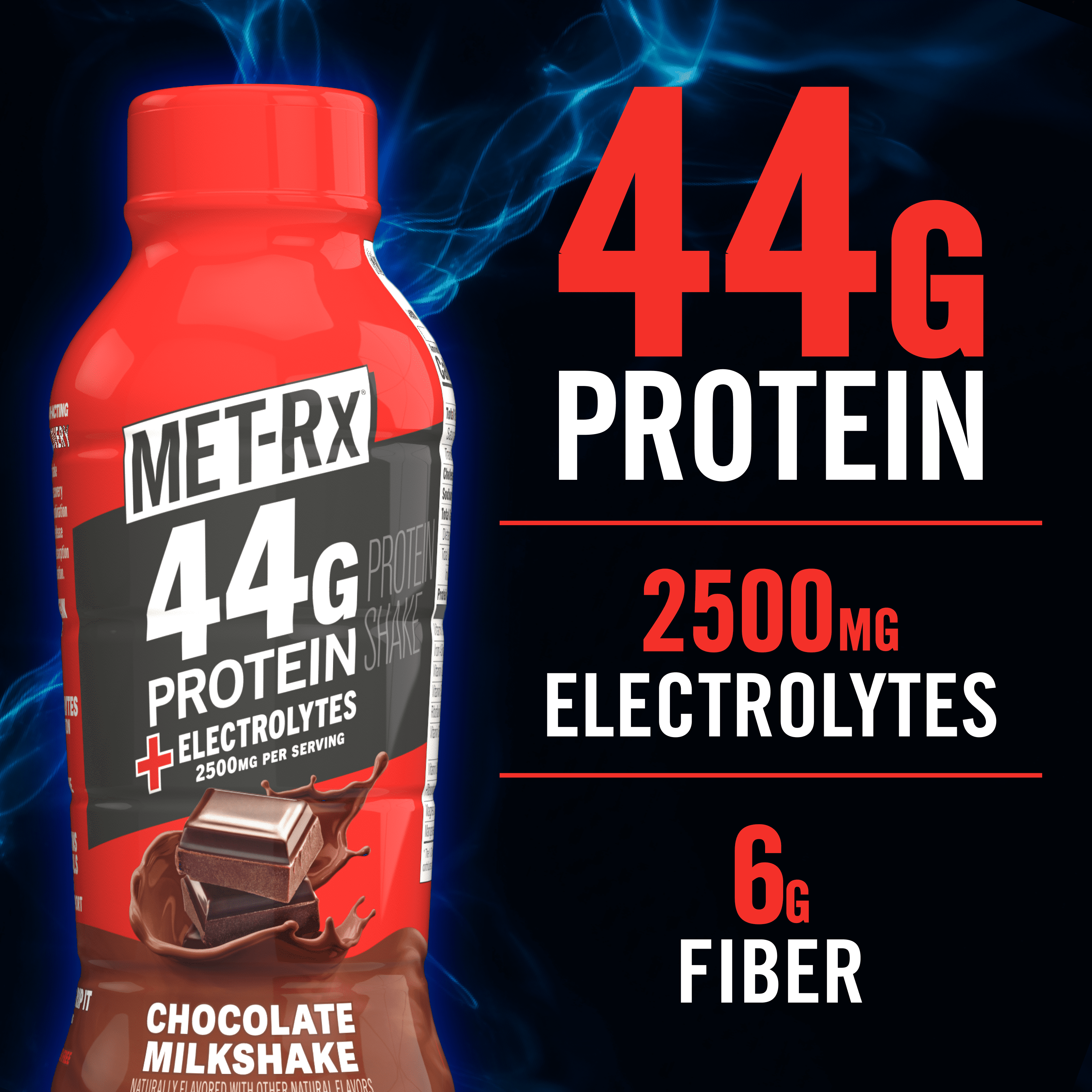 MET-Rx Chocolate RTD 44g High Protein Shake 1ct