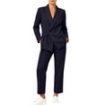 thumbnail image 4 of Cagogo Women Plus Size 2 Piece Outfit Long Sleeve Blazer Tops Wide Leg Pants Set Casual Business Lounge Suits Tracksuits Travel Work Clothes, Black L, 4 of 8