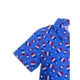 thumbnail image 2 of Way To Celebrate Boys Patriotic Americana Woven Button Up, Sizes 4-18, 2 of 2