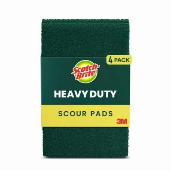Scotch-Brite Heavy Duty Scour Pads - 4ct