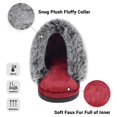 thumbnail image 3 of VONMAY Women's Scuff Slippers Fuzzy Indoor Outdoor House Shoes, 3 of 7