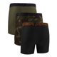 thumbnail image 2 of UNDER ARMOUR Calzoncillos bóxer para hombre, pack de 3 - Performance Tech Boxer Briefs - Novelty 6 in, Camouflage, Stretch Negro/Verde/Naranja XL (X-Large), 2 of 5