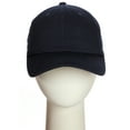 thumbnail image 3 of D&I Plain Dad Hat 100% Cotton Unstructured Hat Unisex Strap Cap - 2Pk - Navy Olive, 3 of 17