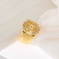 thumbnail image 5 of Dollar Sign Ring Men's Hip Hop Ring, 5 of 5