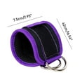 thumbnail image 2 of Fitness Ankle Strap for Cable Machines for Kickbacks, Glute Workouts, Leg Extensions, Curls, and Hip Abductors for Men and Women, Adjustable Neoprene Support, 2 of 5