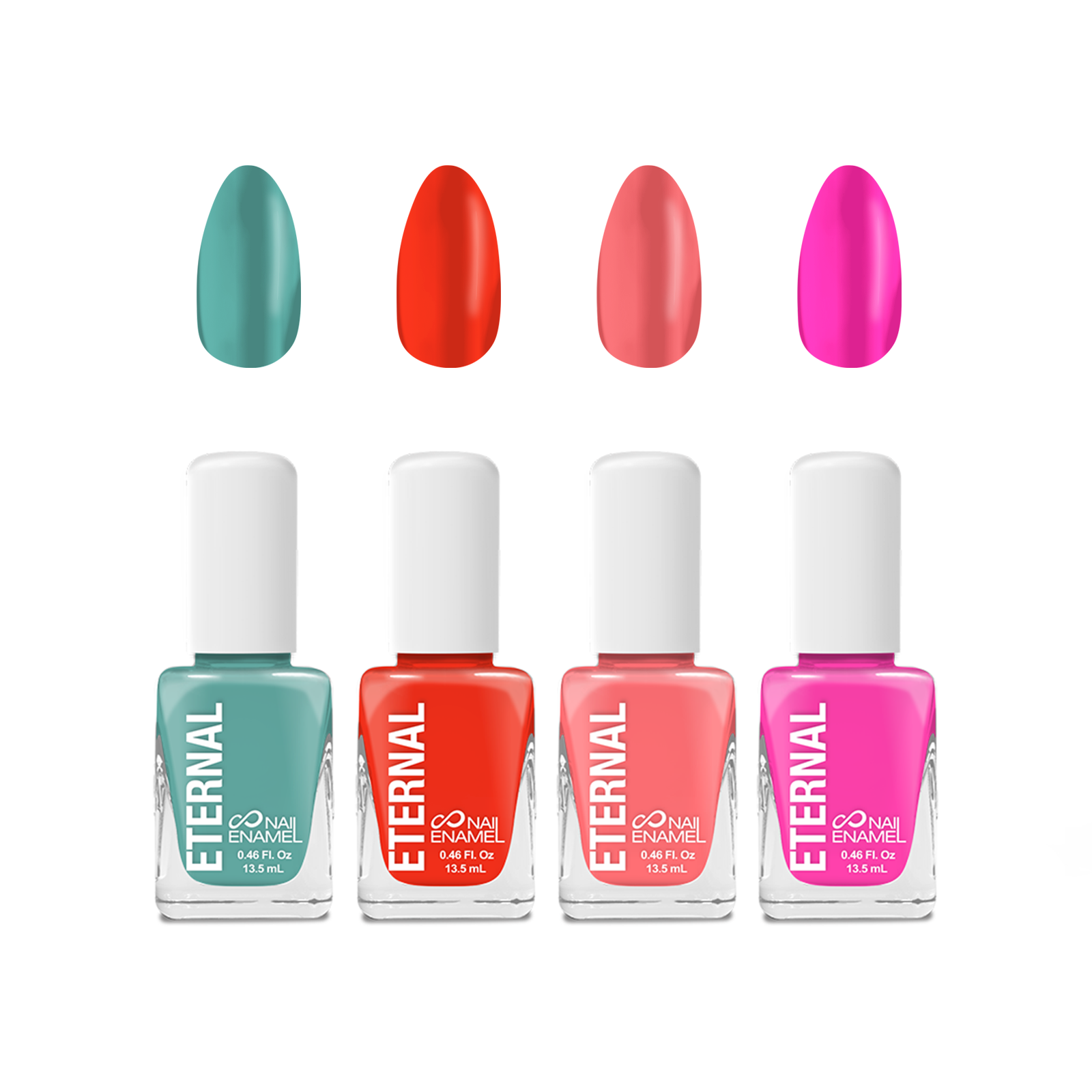 Eternal Nail Polish Collection: Pop - 4PCS, 0.46 fl oz Ea - Walmart.com