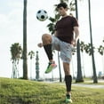 thumbnail image 4 of Eigraketly 1 par de calcetines de espinilleras de fútbol para adultos y niños, mangas para piernas y pantorrillas, almohadillas de alta Deportes y aire libre Negro/L, 4 of 6