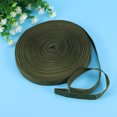 thumbnail image 3 of 1 Roll 50Mx2CM Polypropylene Dark Green Nylon Plain Weave Ribbon Lanyard Clothing Ribbon Solid Color Belt Party Decorati, 3 of 8