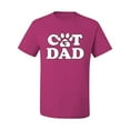 thumbnail image 2 of Wild Bobby, Best Cat Dad Daddy Gift, Pop Culture, Men Graphic Tee, Fuschia, Medium, 2 of 3
