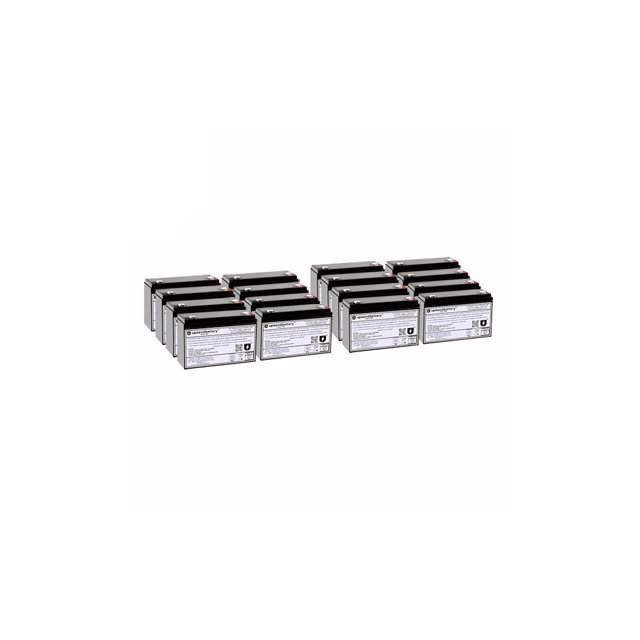 Eaton UPS Model Powerware PowerRite Pro II 2400 Rackmount Compatible - High-Rate Discharge Series Replacement Battery Backup Set - UPSANDBATTERY™