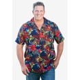 thumbnail image 4 of Men's Big & Tall Tropical Rayon Short-Sleeve Shirt, 4 of 6
