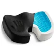 thumbnail image 5 of U-shaped Car Sitting Pad Gel Cushion Chair Memory for Massage Tailbone Relief Coccyx Seat Back Office Long Foam Pain (Short plush bllue,B Memory cotto), 5 of 7