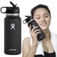 thumbnail image 1 of Con Aislamiento Botella Tapa Flexible Acero Inoxidable Boca Ancha 40oz, 1 of 9