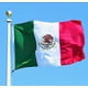 thumbnail image 2 of Diseño de bandera nacional mexicana 3'x5' Bandera de México Poliéster Otros, 2 of 5