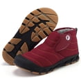 thumbnail image 1 of Botas de nieve Botas Mujer Hombre Nieve Resistente Al Agua Zapatos De Invierno Botines (40) Rojo Ndcxsfigh Tenis De Mujer Tenis De Hombre, 1 of 5
