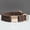 Brown, variant on Velvet Dog Collar & Leash Set with Bow - Personalized Luxury Matching Set, Adjustable Soft Collar for Small Medium Dogs