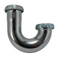 thumbnail image 2 of Plumb Pak PP20207 J-Bend with Nut, 1-1/2 in, Brass, Chrome, 2 of 3