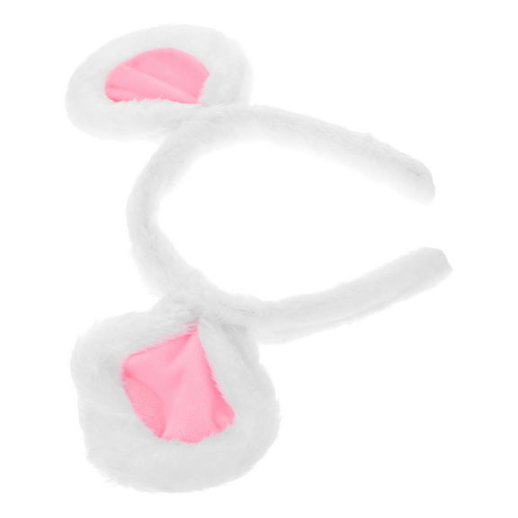 ULTNICE Plush Headband with Mouse Ears Design for Women Casual Outings Headwear 1Pack