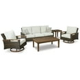 thumbnail image 3 of Signature Design by Ashley Paradise Trail Patio Sofa in Medium Brown, 3 of 10