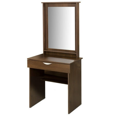 Nexera Nocce Truffle Vanity with Mirror