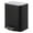 20L Black 36.5*29.3*42.5cm, variant on Kitchen Trash Can with Lid, Stainless Steel Garbage Can with Foot Pedal & Removable Inner Bucket, Rectangular Step On Waste Bin for Office Bedroom Living Room