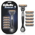 thumbnail image 1 of Rastrillo Gillette Sensor3, 1 Mango + 6 Repuestos para Rasurar al Ras, 1 of 5