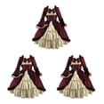 thumbnail image 4 of Disfraz de Lolita gótica Sonducket Vestido de cosplay Vino Type1 NO1, 4 of 6