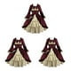 thumbnail image 1 of Jumpingount Vestido Cosplay Lolita - Materiales para un ajuste cómodo Disfraz de Cosplay de fibra auténtica Vestido medieval Vestido gótico Vino Type1 NO1, 1 of 6