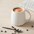 thumbnail image 3 of Coofit Ceramic Mug 13oz Large: Porcelain Simple Coffee Mug Mike Mug Tea Cup Water Cup, 3 of 7