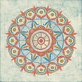 thumbnail image 2 of Lovell, Kathrine 20x20 Black Ornate Wood Framed with Double Matting Museum Art Print Titled - Lakai Circle V Taupe, 2 of 4