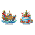 thumbnail image 1 of Kits Arte Escritorio Forma Especial Acrílica Barco Navidad, 1 of 5