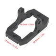 thumbnail image 4 of Brass Servo Mount Bracket for 1/18 RC Car Smoothly Easy to Install RC Servo Bracket Black, 4 of 8