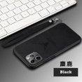 thumbnail image 1 of Funda de tela a la moda para iPhone XR X Xs Max 11 13 14 Pro Max 12 Mini SE 6 6s Plus 7 8 cubierta de hierro con imán incorporado ciervo gato Shell Tan Jianjun unisex, 1 of 2