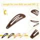 thumbnail image 3 of 40 clips para el cabello de 2 pulgadas, hebilla de metal para mujer, accesorios para el cabello, clip de gota de color, 3 of 6