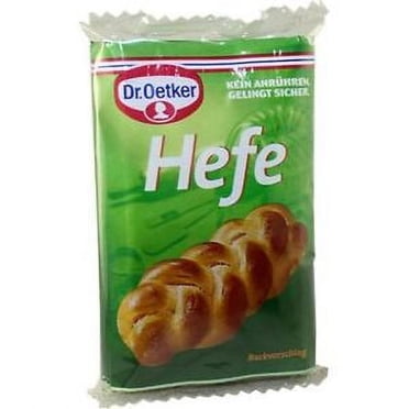Dr.Oetker HEFE - Yeast - Pack of 4-Made in Germany-