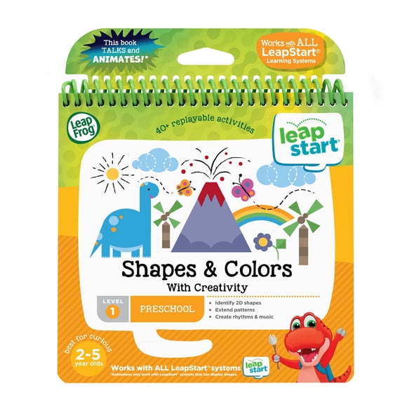 Libro de actividades LeapFrog LeapStart Preschool Shapes & Colors