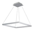 thumbnail image 6 of VONN Lighting Atria VMC31620AL 20" ETL Certified Integrated LED Square Adjustable Chandelier Silver - 19.75"L x 19.75"W x 120"H, 6 of 10