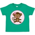 thumbnail image 3 of Inktastic Monkey Girl Girls Toddler T-Shirt, 3 of 5